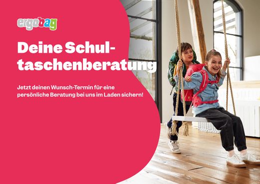 Vereinbaren Sie einen Beratungstermin für Ihren Schulranzen-Kauf